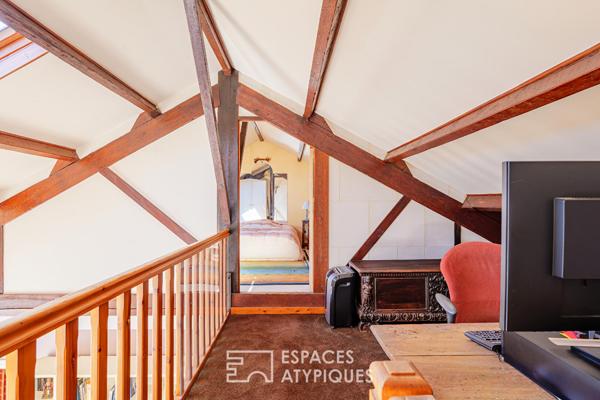 Échoppe de charme et son jardin secret avec piscine