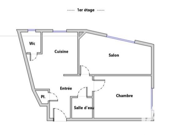 Appartement à vendre 2 pièces 44 m² Paris 12