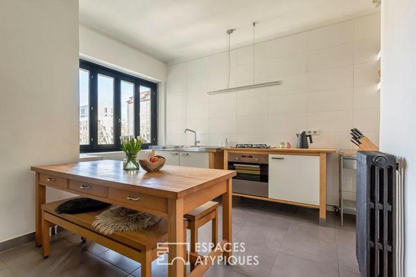 Appartement art déco rénové par un architecte