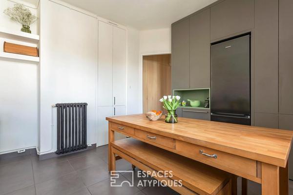 Appartement art déco rénové par un architecte