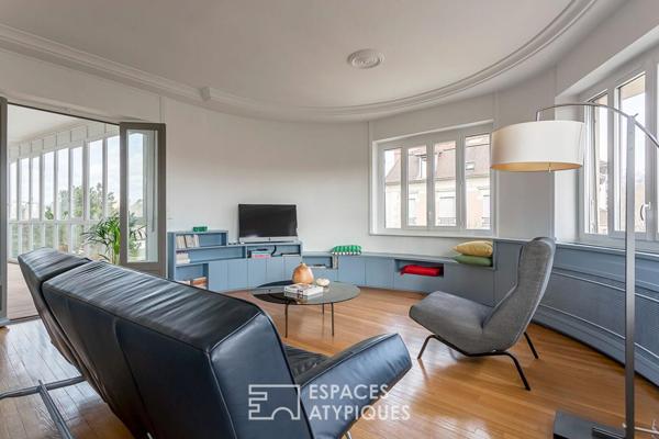 Appartement art déco rénové par un architecte