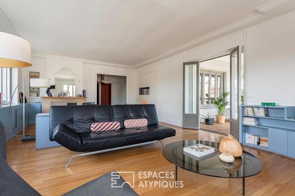 Appartement art déco rénové par un architecte