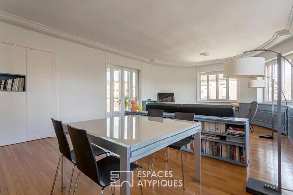 Appartement art déco rénové par un architecte