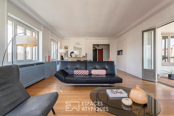 Appartement art déco rénové par un architecte