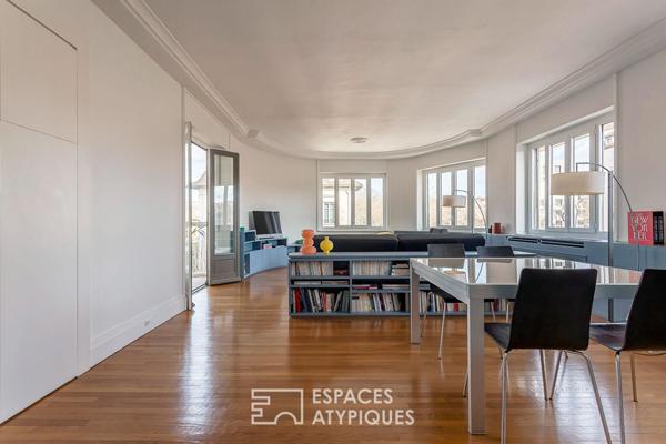 Appartement art déco rénové par un architecte