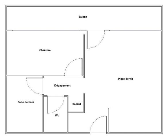 SUPER-BESSE : APPARTEMENT T2 AVEC BALCON