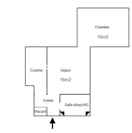 Appartement 2 pièces - 47 m² Exclusivité efficity