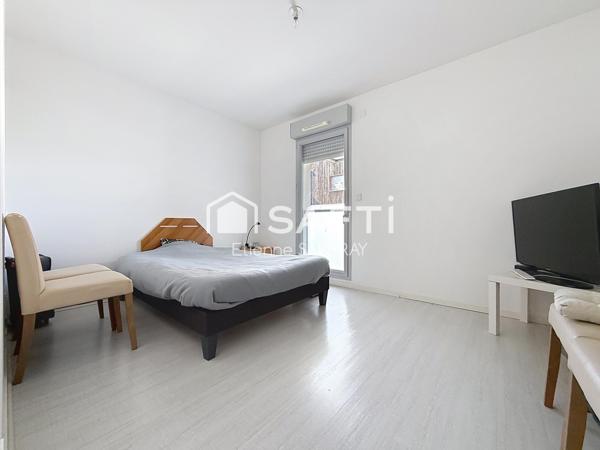 Charmant T2 de 49,2 m² avec terrasse, parking, cave