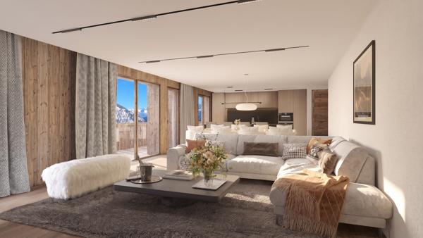 Vente Appartement de luxe Megève 4 Pièces 114.8 m²