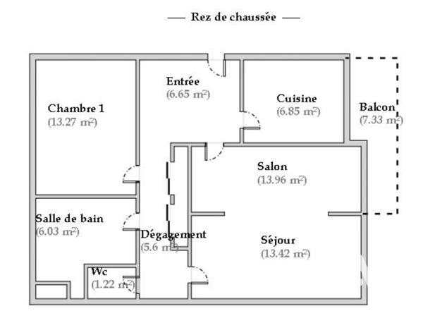Appartement à vendre 3 pièces 67 m² Florange