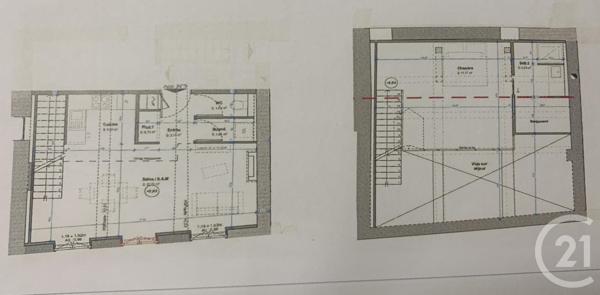 Appartement F3 à vendre  3 pièces - 63,30 m2 ST GENIS LAVAL - 69