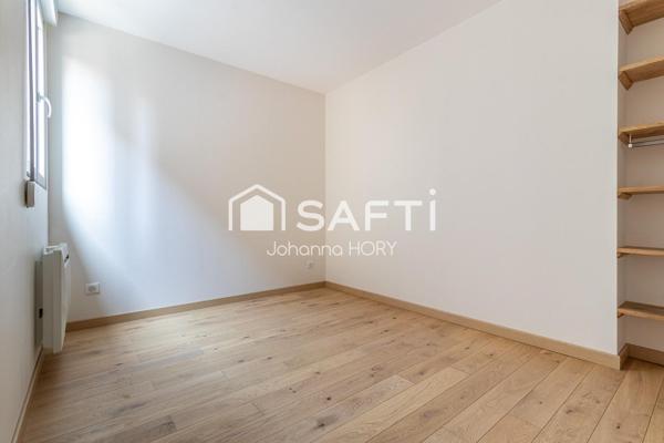 Appartement rénové avec Cour privative et Entrée indépendante