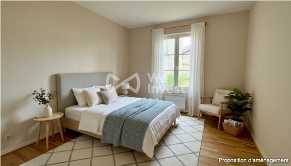 Appartement 2 pièces au Rez-de-Chaussée