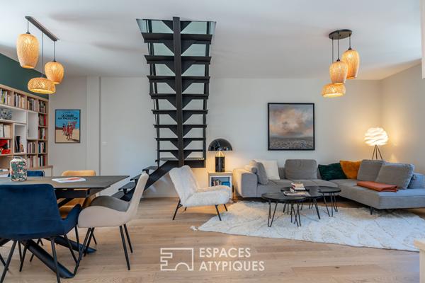 Maison de ville rénovée quartier gare centre avec extérieur et 2 garages