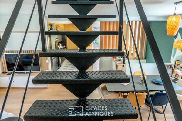 Maison de ville rénovée quartier gare centre avec extérieur et 2 garages