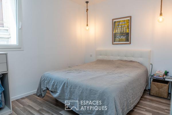 Maison de ville rénovée quartier gare centre avec extérieur et 2 garages