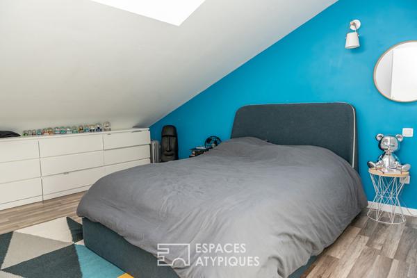 Maison de ville rénovée quartier gare centre avec extérieur et 2 garages