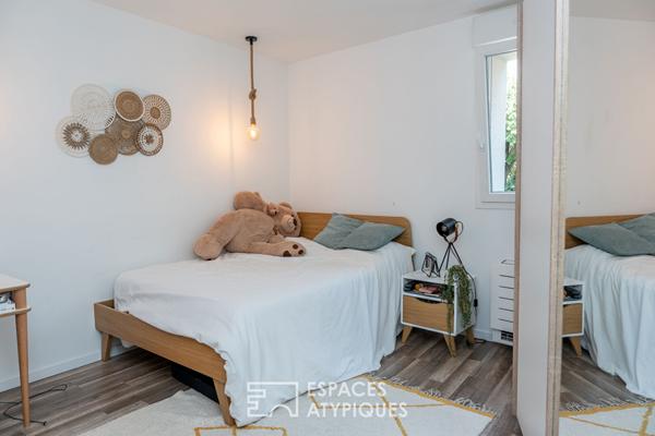 Maison de ville rénovée quartier gare centre avec extérieur et 2 garages