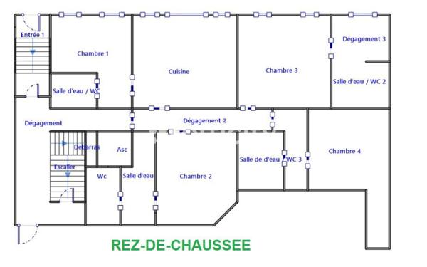 Immeuble
         17 pièces
        - 441 m² Exclusivité 1 102 500 € *