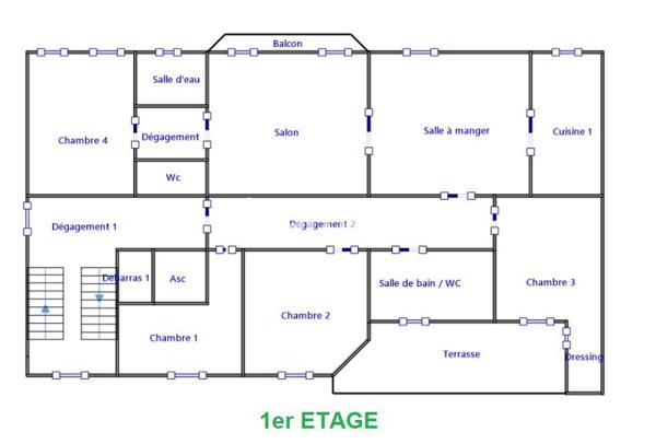 Immeuble
         17 pièces
        - 441 m² Exclusivité 1 102 500 € *