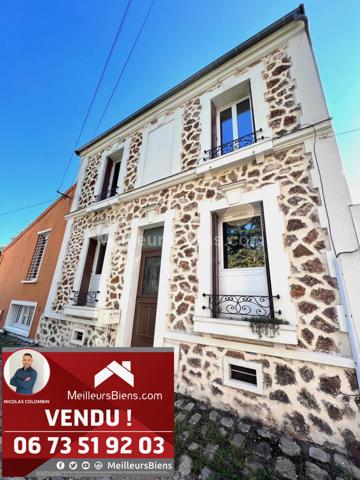 Bondy Maison 5 pcs 110m2 centre ville et au calme 4 min RER...