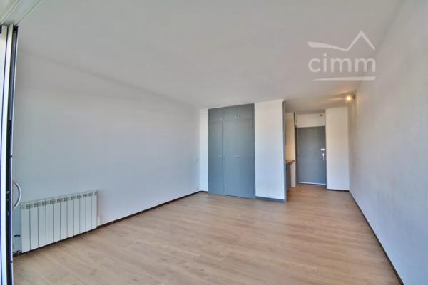 A LOUER A L'ANNEE - STUDIO NON MEUBLE AVEC BALCON - 66750 SAINT CYPRIEN PLAGE - REGION OCCITANIE - PYRENNEES ORIENTALES