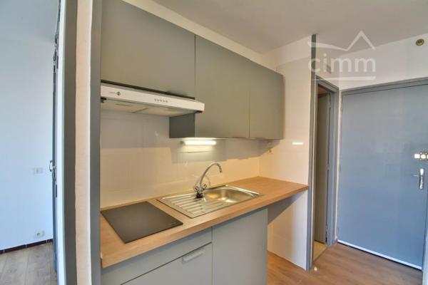 A LOUER A L'ANNEE - STUDIO NON MEUBLE AVEC BALCON - 66750 SAINT CYPRIEN PLAGE - REGION OCCITANIE - PYRENNEES ORIENTALES