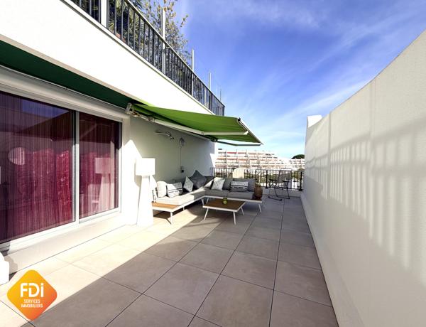 COUCHANT VUE MER - T2 42 m2 - Terrasses 64 m2 - Garage 15 m2