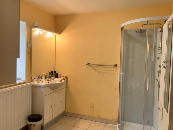 Maison 70 m2 aménagée dans un ancien corps de ferme, dépendances, terrain arboré avec vue