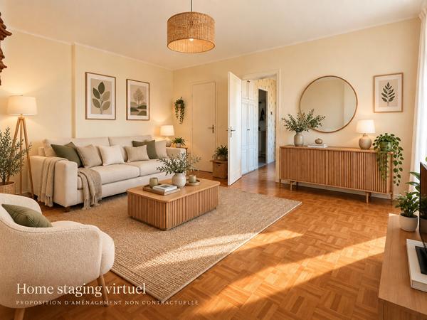 NANTERRE - 2 PIÈCES ÉVOLUTIF EN 3 PIÈCES AVEC BALCON ET BOX