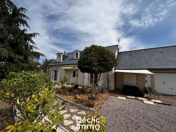 Vente maison individuelle Bourgueil, 130m² 8 pièces 267 500€ avec garage