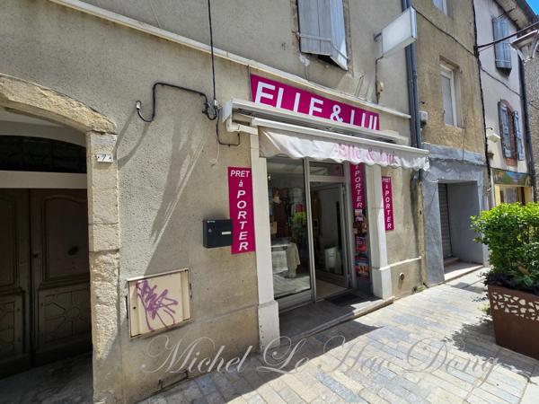 Fonds de commerce Boutique de prêt à porter à vendre QUISSAC (30)