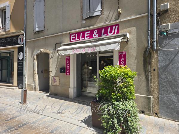 Fonds de commerce Boutique de prêt à porter à vendre QUISSAC (30)