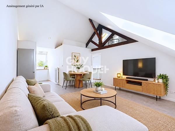 Appartement à louer de 2 pièces de 38.3 m²