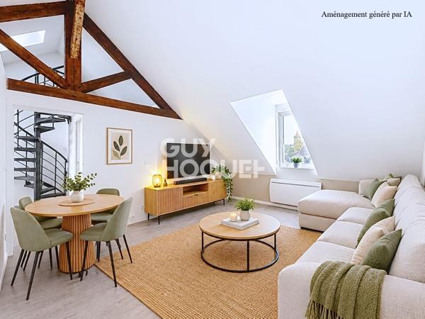 Appartement à louer de 2 pièces de 38.3 m²