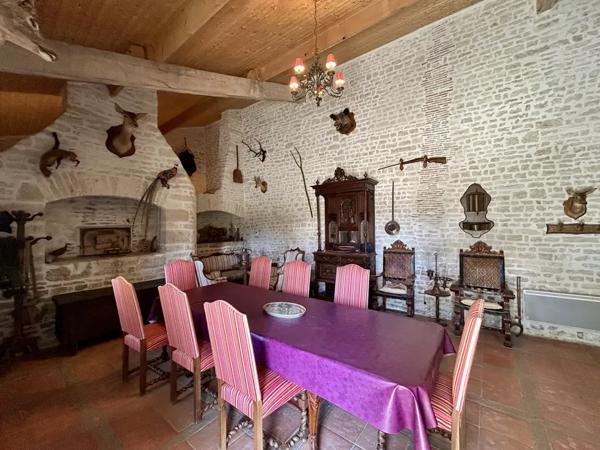 Château du XVIIIe siècle restauré avec soin, avec piscine ch