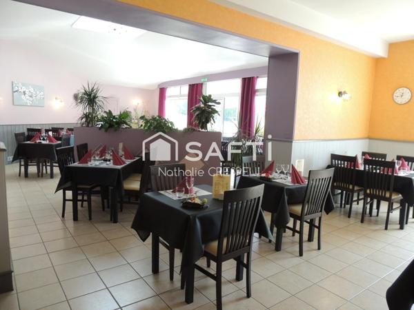 À Vendre : Hôtel-Bar Restaurant- 2 Étoiles avec Licence IV – 450 m2