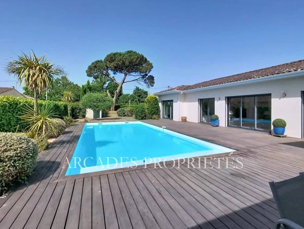 Très belle villa contemporaine de plain-pied – Prestations de qualité – Environnement privilégié