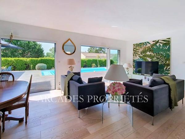 Très belle villa contemporaine de plain-pied – Prestations de qualité – Environnement privilégié