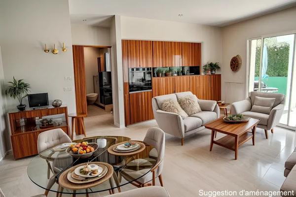 Maison T3 - Plain-pied avec garage