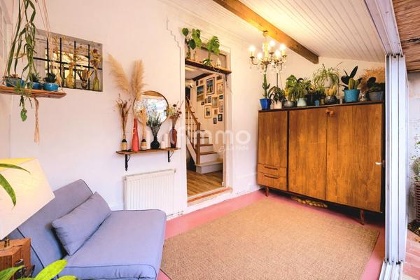 Bondy –Charmante maison 63 m² de plain-pied Cour/jardin