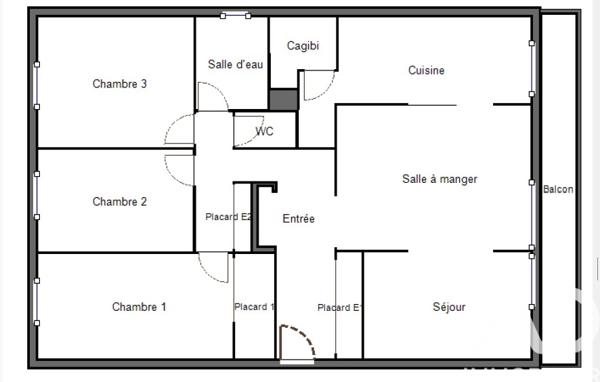 Appartement à vendre 4 pièces 90 m² Cournon-d'Auvergne