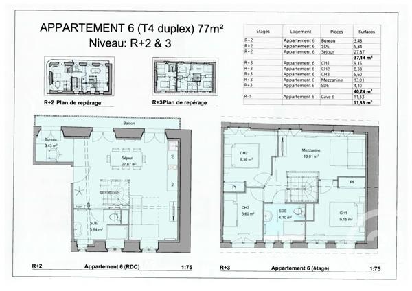 Appartement à vendre  4 pièces - 77,40 m2 CAUTERETS - 65