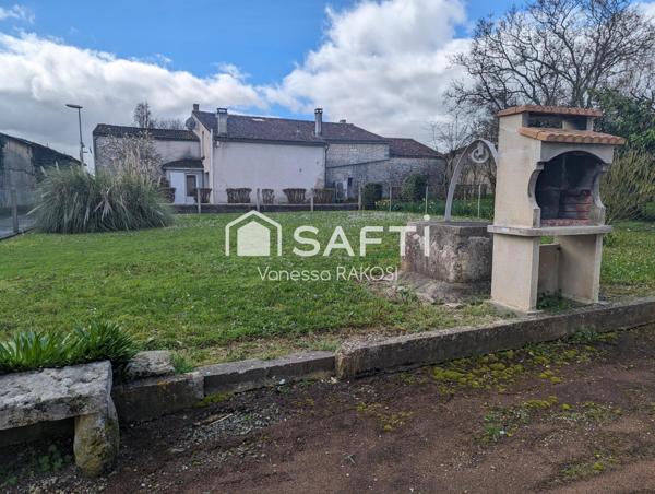 VIE DE PLAIN-PIED, 3 CHAMBRES JARDIN 1015 M² + DÉPENDANCES