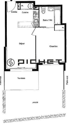 Appartement 2 pièces 39 m² COUTRAS - 33230