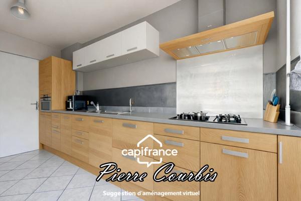Appartement à vendre 4 pièces BRON EGLISE avec BALCONS