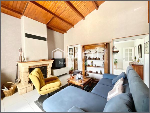 Maison lumineuse, 3 chambres, grand jardin, plain pied
