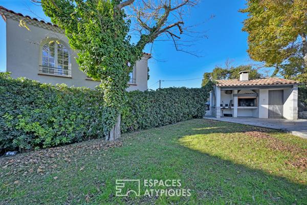 Maison de caractère avec son grand jardin aménagé