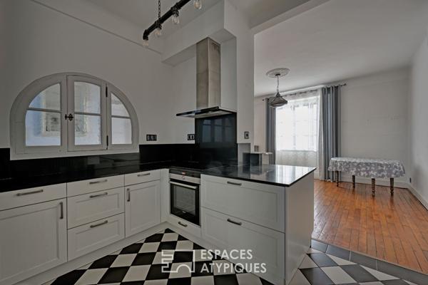 Maison de caractère avec son grand jardin aménagé