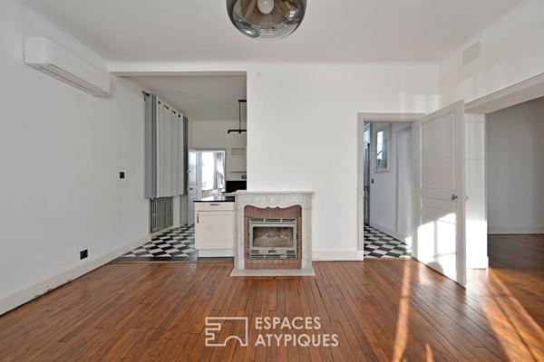 Maison de caractère avec son grand jardin aménagé